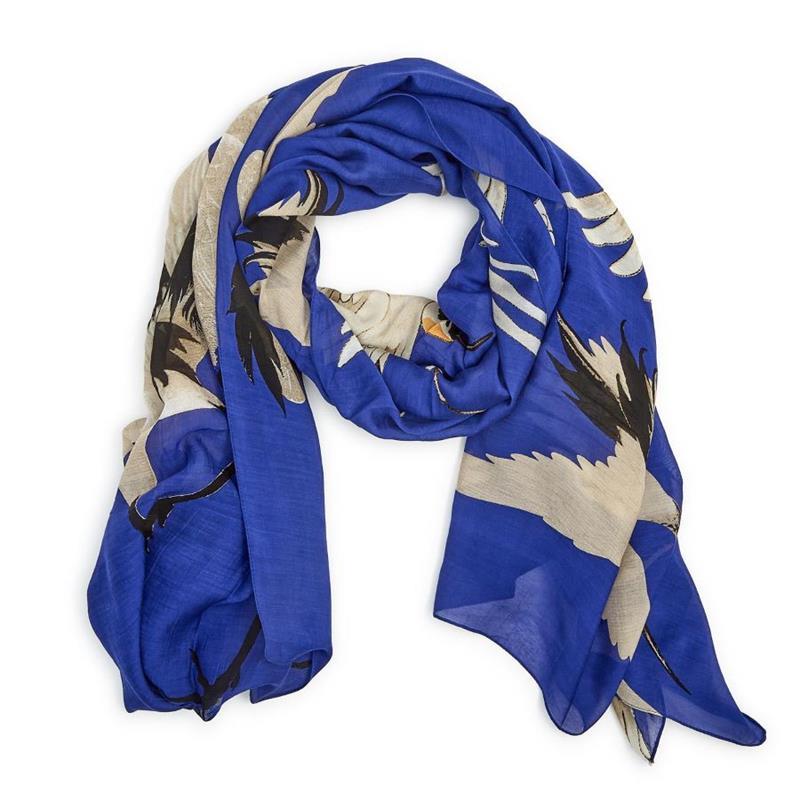 SCARF-COBALT HERON,20721-HCP