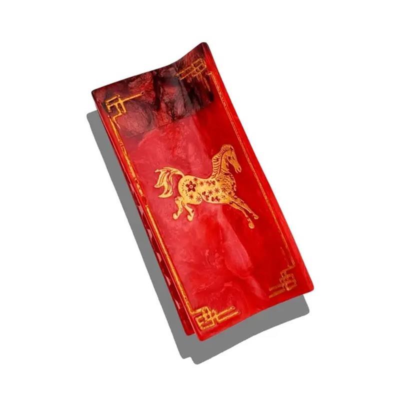 HAIR CLIP - RED HORSE,9357401045361