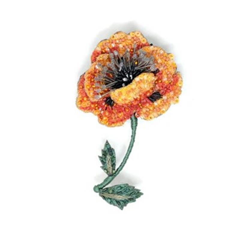 BROOCH - GOLDEN POPPY,TL-B-940