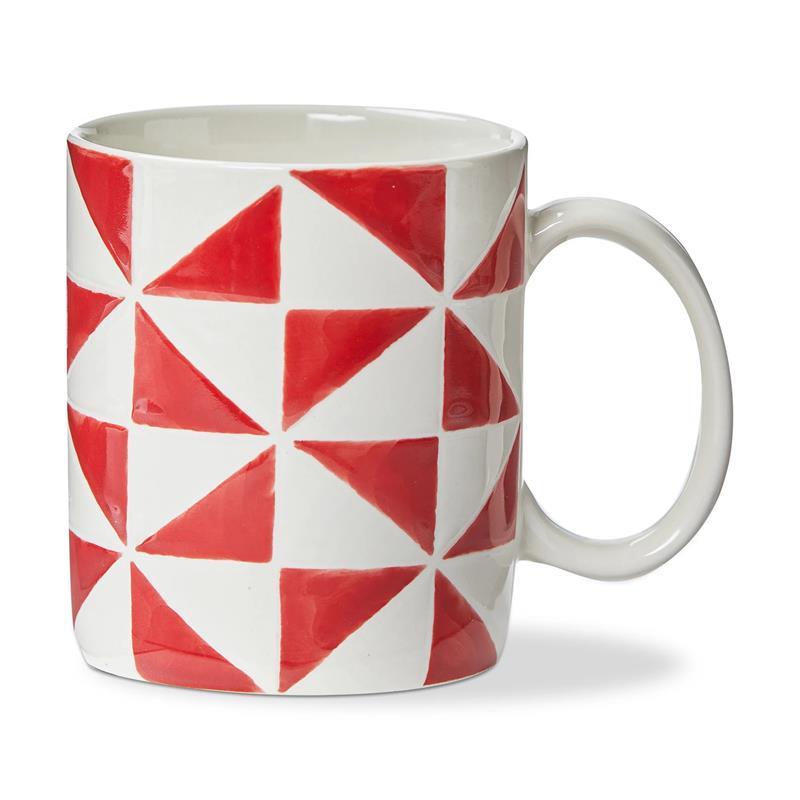MUG - HAND-PAINTED PINWHEEL,G20927