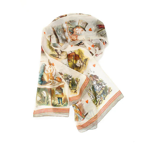 Alice in Wonderland Scarf