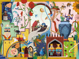 Alice's Wonderland - 1000 Piece Puzzle: A Curiouser and Curiouser Jigsaw Puzzle