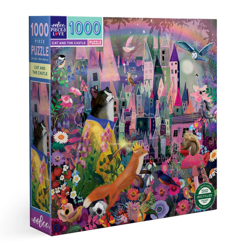 Cat and The Castle - 1000 Piece Puzzle