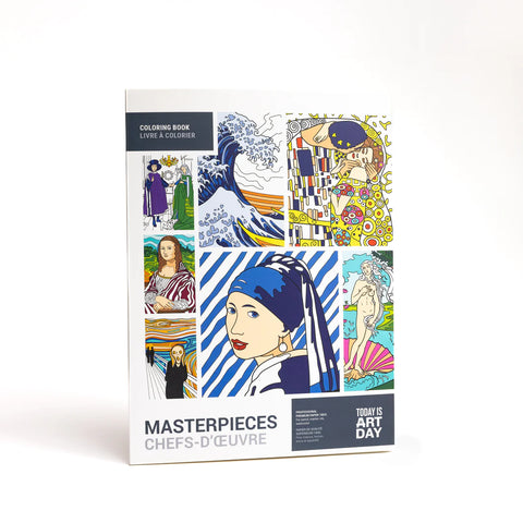 Masterpieces Coloring Book