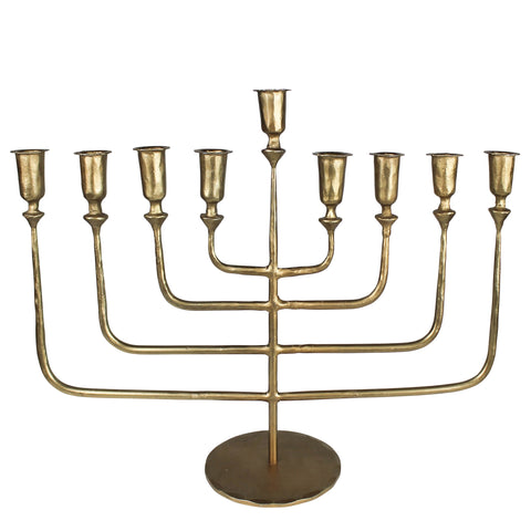 Brass Menorah