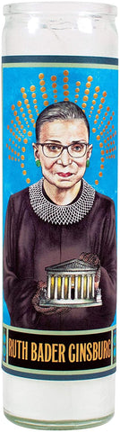 Ruth Bader Ginsburg Secular Saint Candle