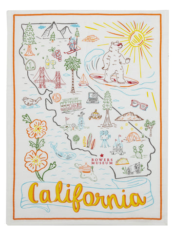 California Tea Towel