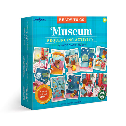 Museum Sequencing Activity: 10 Piece Giant Puzzle